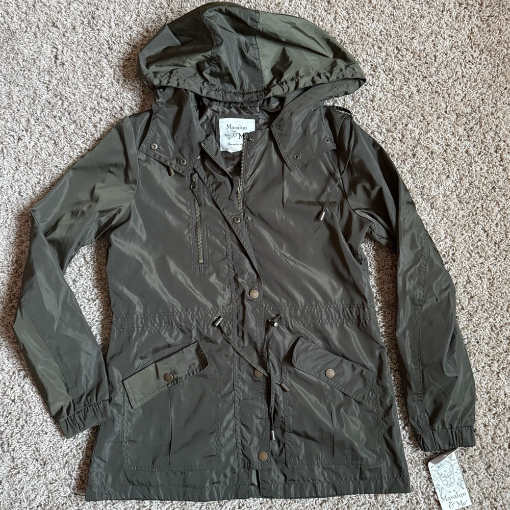Maralyn & Me rain anorak jacket